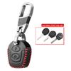 Чехол для смарт-ключа из натуральной кожи для VW Polo Golf Passat Bora Sharan Skoda Octavia Fabia Seat Corboda Leon Ibiza Holder