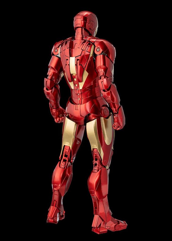 DLX Marvel Studios The Infinity Saga Iron Man Mark 4 112 Scale ABS, PVC, POM, Zinc Alloy, and Other Metal Painted Action Figure