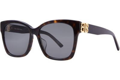 Balenciaga BB0102SA Азиатская посадка 002 57 Новые Солнцезащитные очки Женские