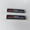 4pcs Car Emblem Stickers, Performance Badge Stickers, Suitable for Trunk, Windows And Vehicle Sides, for Decorative Purposes