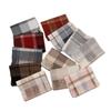 Warm Plaid Wool Scarf: Stylish British-Style Accessory for Men & Women, Perfect for Autumn & Winter