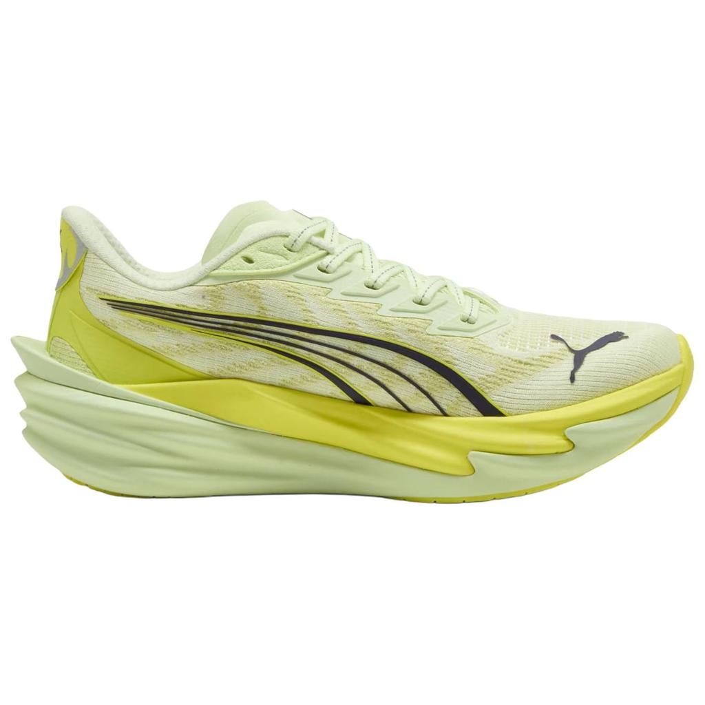 Puma Кроссовки для бега Deviate Nitro 4, дышащие и легкие, женские, зеленые 312124-04