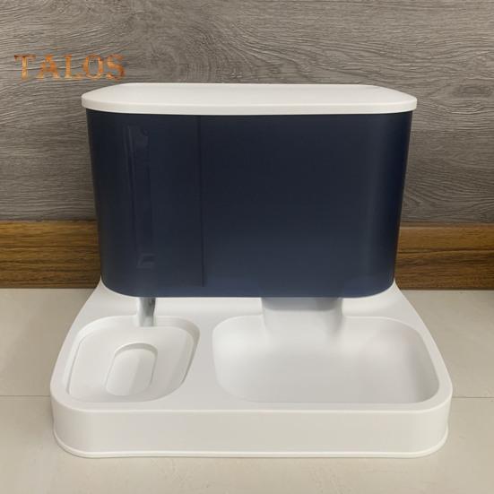 Кормушка для кошек и диспенсер для воды, комплект без электричества, автоматическая кормушка большой емкости для маленьких и средних собак, домашних животных, щенков и котят