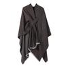 Cashmere Imitation Cloak Shawl Solid Color Windproof Soft Warm Ladies Shawl Jacket Women Autumn Winter Scarf Shawl