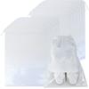 10/5PCS Oversized Non-woven Shoe Bag Waterproof Dustproof Travel Shoes Bag Portable Space-saving Transparent Shoes Organizer