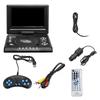 DVD Player 7.8 Inch DVD Player 16:9 Widescreen 270° Rotatable DVD Player Support for Game Function 270° Rotatable DVD Player
