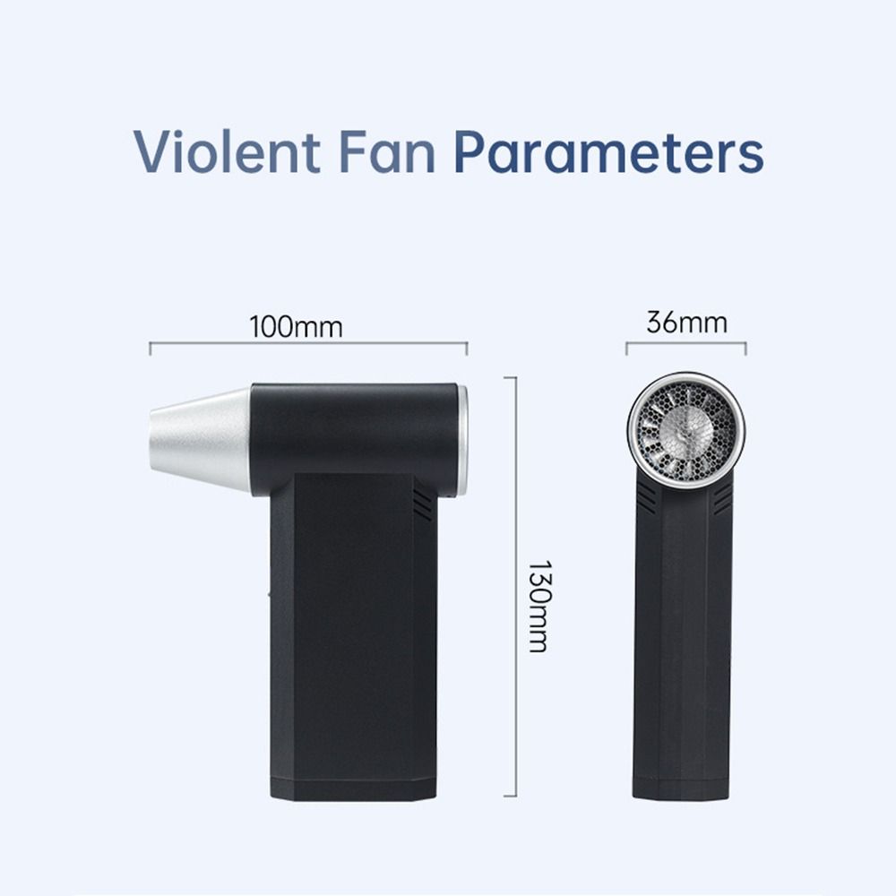 100000RPM Electric Air Duster High Speed Handheld Electric Blower Violent Turbofan  Outdoor