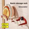 1 шт. Складная телескопическая стойка для ванной, туалета, умывальника, полка для туалета, стойка для хранения
