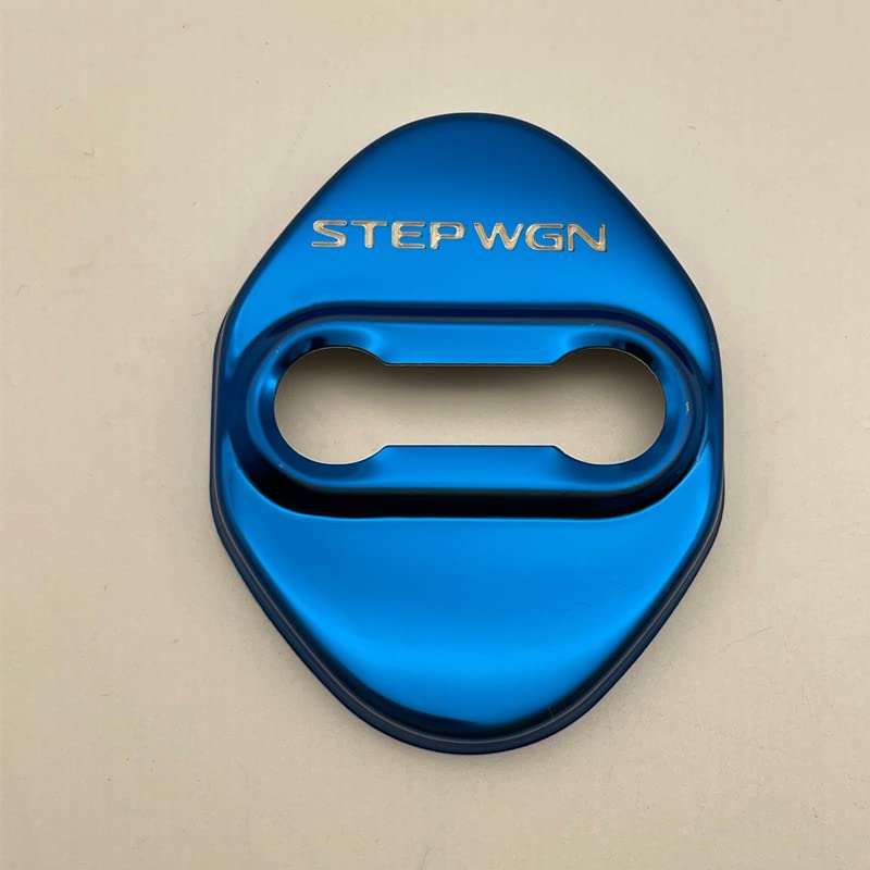 TADOKAPATU Honda New Step Wagon RP Series Striker Cover Door Lock Cover Plated Accessories Interior Parts Stainless Steel 4PCS Easy Installation Ho