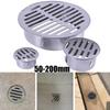 Stainless Steel Balcony Drainage Roof Round Floor Drain Cover Rain Pipe Cap Floor Drain Odor And Blockage Prevention