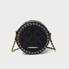 New Trendy Women's Bags  Fashionable and Versatile One-shoulder Crossbody Small Round Bag
