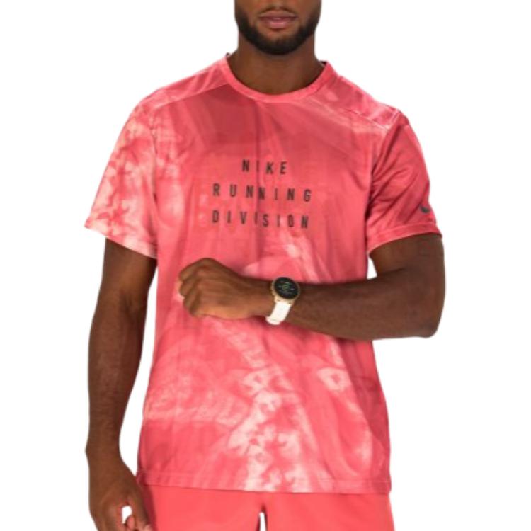 Nike Running T Shirt Men's Clay Gray FB6880-655