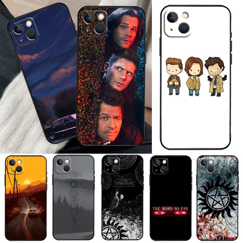 Чехол для телефона Supernatural TV для iPhone 13 12 11 14 15 16 Pro Max Mini X XS Max XR Plus Чехол Задняя крышка