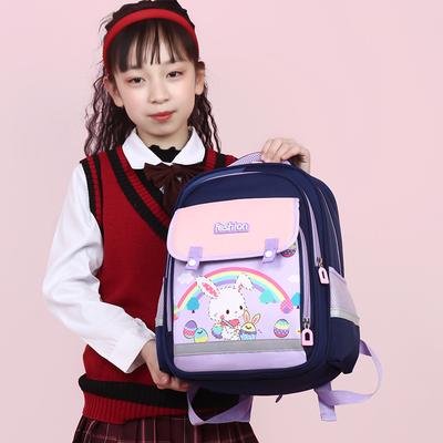 Новый детский школьный рюкзак для начальной школы для 1-4 классов, большой вместимости, легкий и милый мультяшный рюкзак, модный