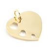 Les Trésors De Lily [D7295] - Gold Plated 'Heart Sweet Heart' Pendant - 20x18 Mm