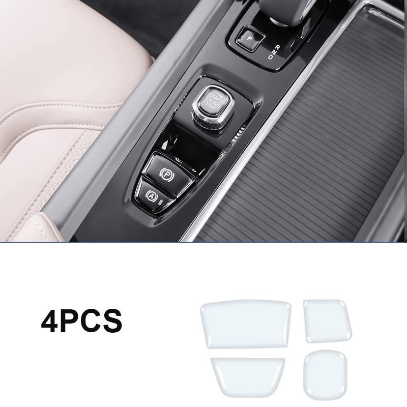 Suitable for Volvo XC60 XC90 S60 S90 V60 V90 central control gear button sticker interior decoration