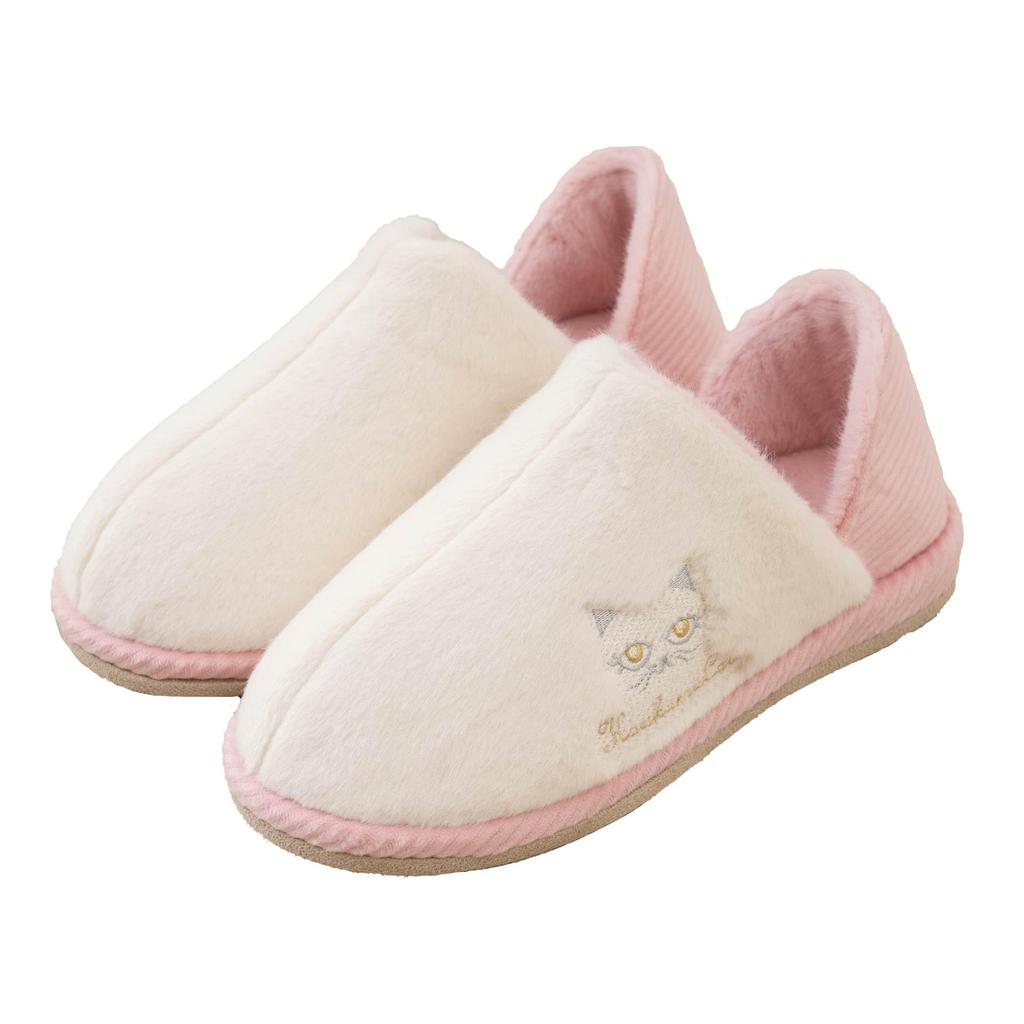 Тапочки Senko Little Devil Cat Белые, 24AW,