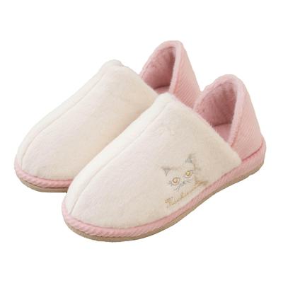 Тапочки Senko Little Devil Cat Белые, 24AW,