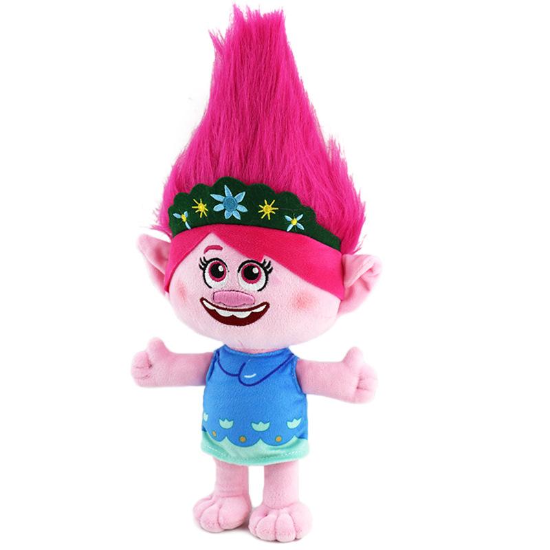 TROLLS BAND TOGETHER Plush Toy Poppy Branch Soft Stuffed Doll Cartoon Kids Gift 20cm