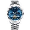 BANGWEI Top brand luxury watches mens Fashion Business Quartz Luminous Waterproof Moon Phase military watches men reloj Gift+BOX