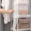 Multi-Layer Hanging Bag Organizer, Durable Clear Pockets for Purses & Accessories, Closet Storage Solution