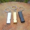Survival Whistle Safety Keychain Dual Frequency Practical Aluminium Alloy Emergency Outdoor Hiking Camping
