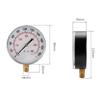TS-Y91 Large 90mm Dial Oil Gas Pressure Gauge 0-300 PSI/0-2000 KPA Range Dual Scale Water Pressure Gauge