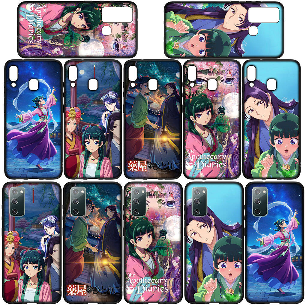 Для iPhone 17 16 15 Xiaomi Poco F7 F8 X7 X6 C85 C75 C71 M8 Redmi Note 14 13 12 11 Pro Max 14C 13C 15C A4 Чехол для телефона Аниме Дневники аптекаря Чехол