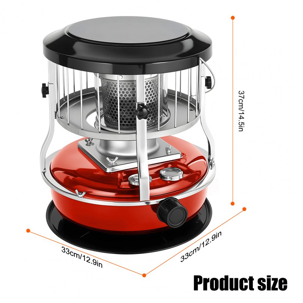 Kerosenes Heater, Non-Electric 9000 BTU Stove, Portable Indoor Radiant Heater for Camping, Hunting, Cooking