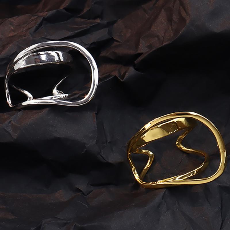 foxanry Нерегулярное геометрическое кольцо для женщин, пар, новая мода, преувеличенные украшения на день рождения, аксессуары, подарки