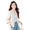 Short Coat Women's Spring and Autumn New Popular Embroidered Coat Top