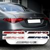 Новый значок AMG Стайлинг автомобиля Задний багажник Декор кузова Наклейка Аксессуары для модификации Для Mercedes Benz Класса A C G M S W176 W204 W212