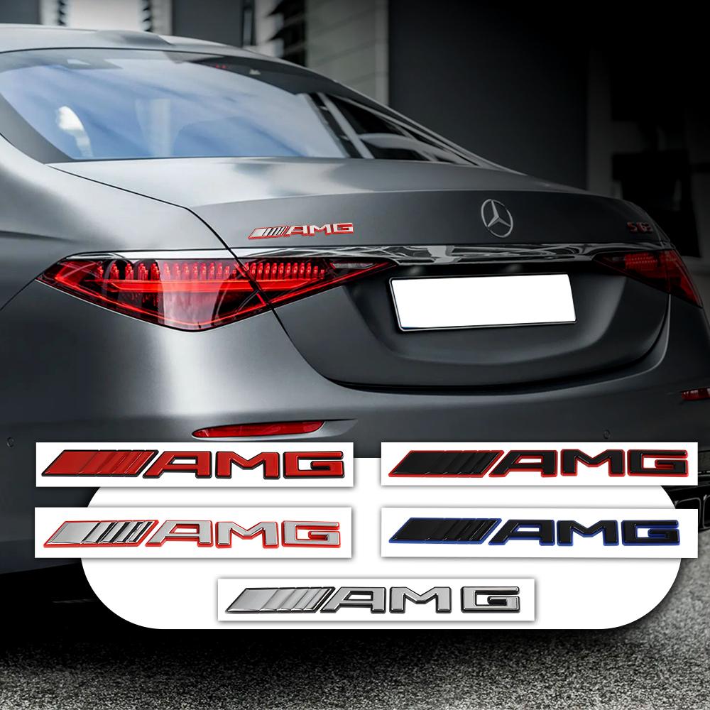 Новый значок AMG Стайлинг автомобиля Задний багажник Декор кузова Наклейка Аксессуары для модификации Для Mercedes Benz Класса A C G M S W176 W204 W212