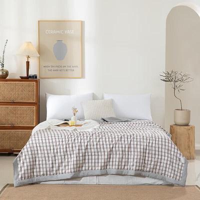 Легкое летнее одеяло Muji из хлопка и соевого волокна