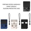 Console Case Silicone Cover Waterproof Soft Case Flexible Skin with Lanyard for RG35XX Plus Gamepad Protector Housing