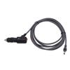 10ft DC Power Cable Cigar Lighter DC12V To 24V Water Resistant 18AWG DC Power Supply for Trucks Buses Ships Gray