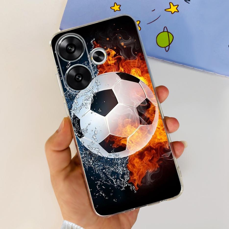 For Xiaomi Poco F6 Case Redmi Turbo3 New Fashion Painted Cover Soft Slim Phone Cases For Xiaomi Redmi Turbo 3 Poco F6 F 6 Bumper