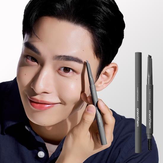 One of them Карандаш для бровей Le Sangple, темно-коричневый, 0,3 г