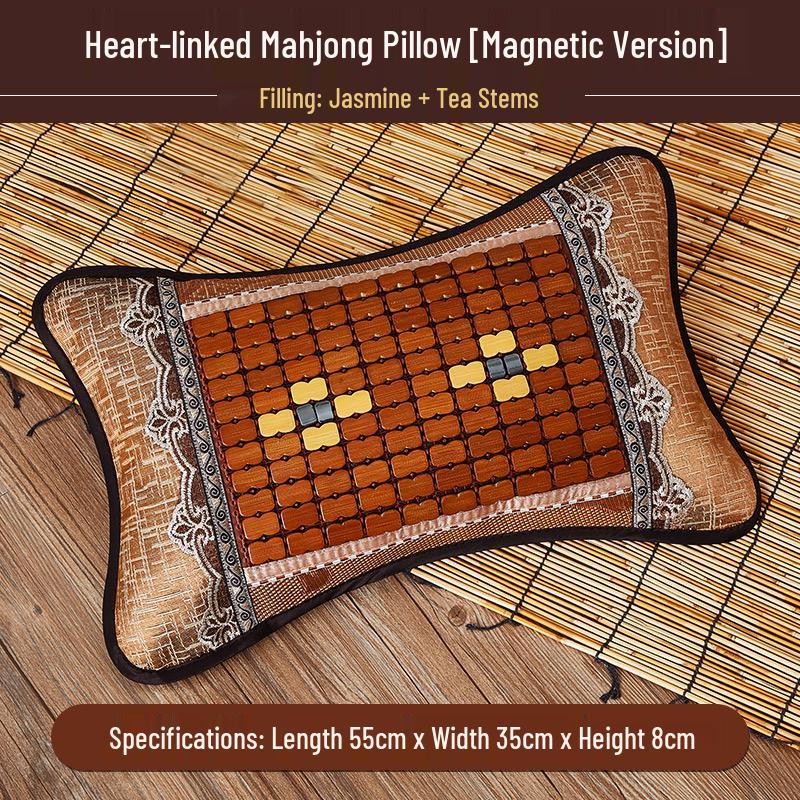 Free Shipping Summer Bamboo Cool Neck Pillow for Sleep, Adults & Kids