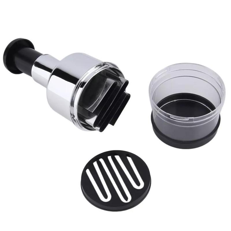 304 Stainless Steel Manual Press Type Garlic Mincer Kitchen Supplies Multifunctional Garlic Onion Vegetable Chopping Machine