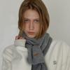 But’ton Wool Knit Muffler (4 colors)
