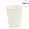 Paper Cups 1000 pcs 8 oz   200 ml White