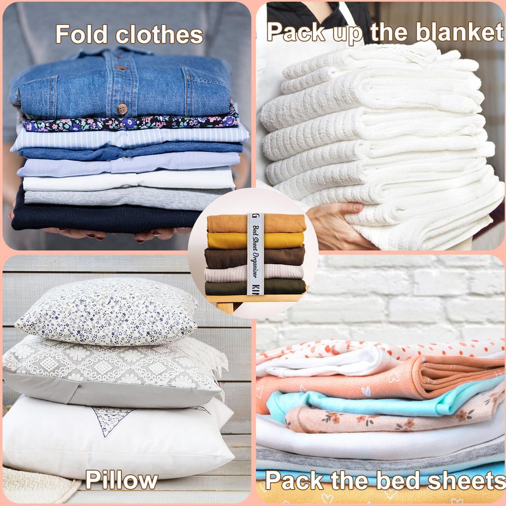 12Pcs Bed Sheet Organizer Bands Set Polyester Bed Sheet Organizer Elastic Polyester Bedding Straps King Full Twin Queen Label