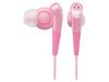 Sony Наушники канального типа светло-розовые для Walkman с функцией шумоподавления PI MDR-NWNC33 MDR-NWNC33