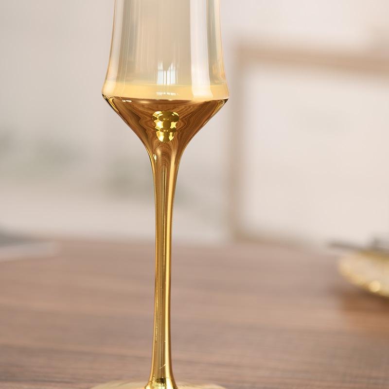 Бокал для шампанского бокал для красного вина пара бокалов свадебный подарок набор стопок цветные хрустальные бокалы коктейльный бокал