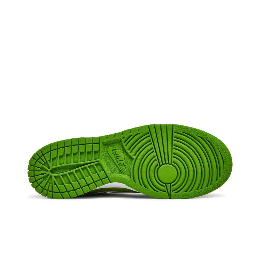Nike Dunk Low Grade School 'Chlorophyll' (Unisex) Dark Chlorophyll / White / Vivid Green Kids' Skateboarding Shoes DH9765 301