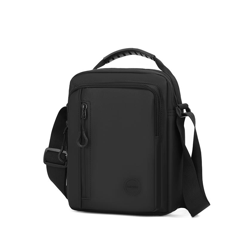 Мужская наплечная сумка большой вместимости для улицы и поездок, водоотталкивающая деловая сумка-тоут для мобильного телефона