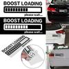 Внешняя торговля BOOST LOADING Наклейка светоотражающая для ускорения автомобиля D54