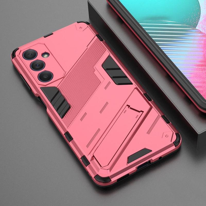 Case For Samsung Galaxy M54 M14 4G M34 5G Shockproof Armor Phone Case Anti-Fall Protect Back Cover Kickstand Coque Case