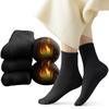 Candybay Winter Warm Wool Socks Heat Cold Weather Extra Thick Pile Antibacterial and Cold Room Pilling Set Women's [Automatic Generation, -20°C